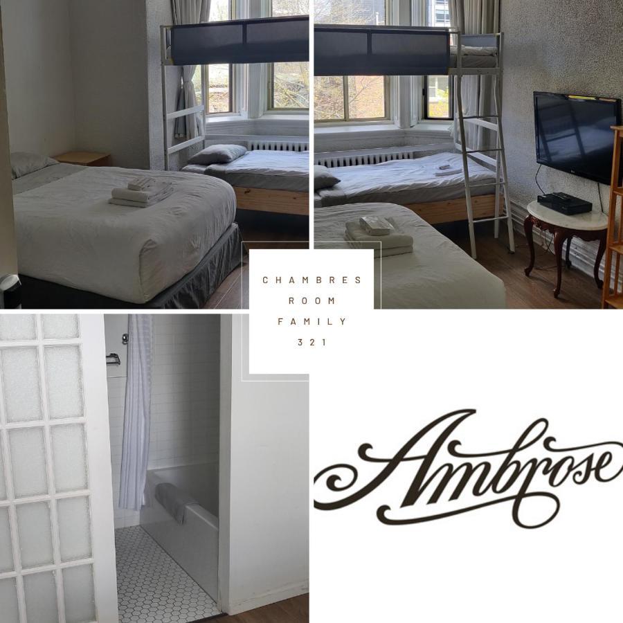 Ambrose House & Cafe - Self Check-In Guesthouse มอนทรีอัล ภายนอก รูปภาพ
