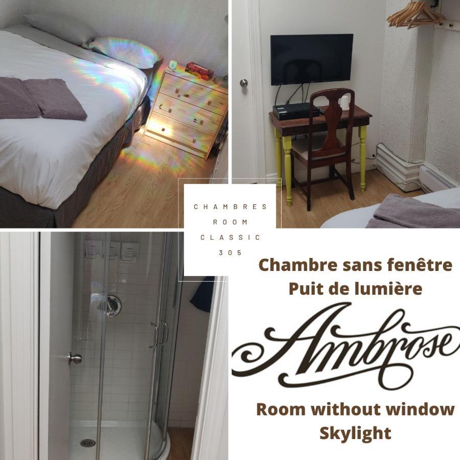 Ambrose House & Cafe - Self Check-In Guesthouse มอนทรีอัล ภายนอก รูปภาพ
