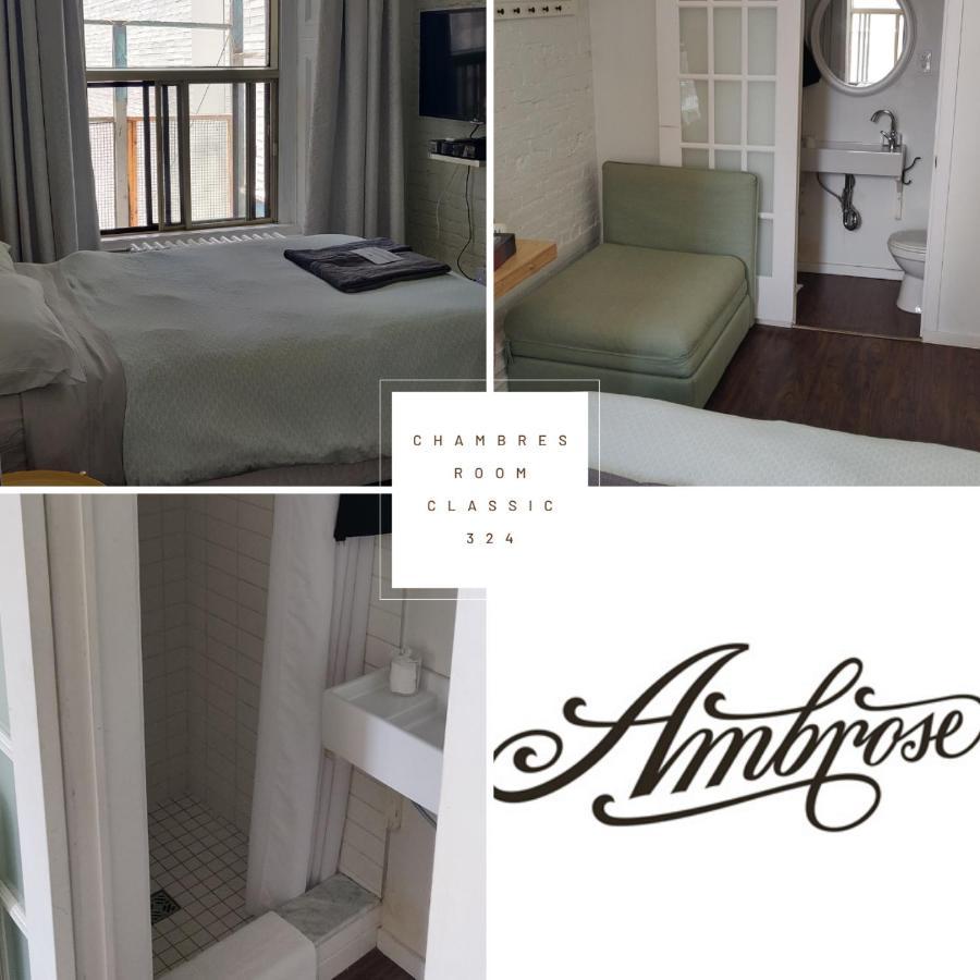 Ambrose House & Cafe - Self Check-In Guesthouse มอนทรีอัล ภายนอก รูปภาพ