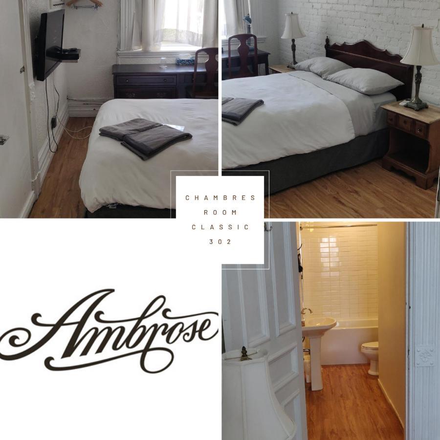Ambrose House & Cafe - Self Check-In Guesthouse มอนทรีอัล ภายนอก รูปภาพ