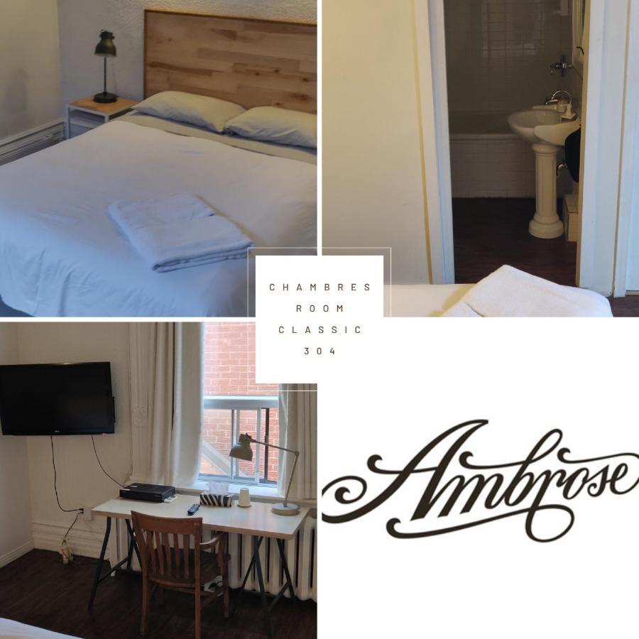 Ambrose House & Cafe - Self Check-In Guesthouse มอนทรีอัล ภายนอก รูปภาพ